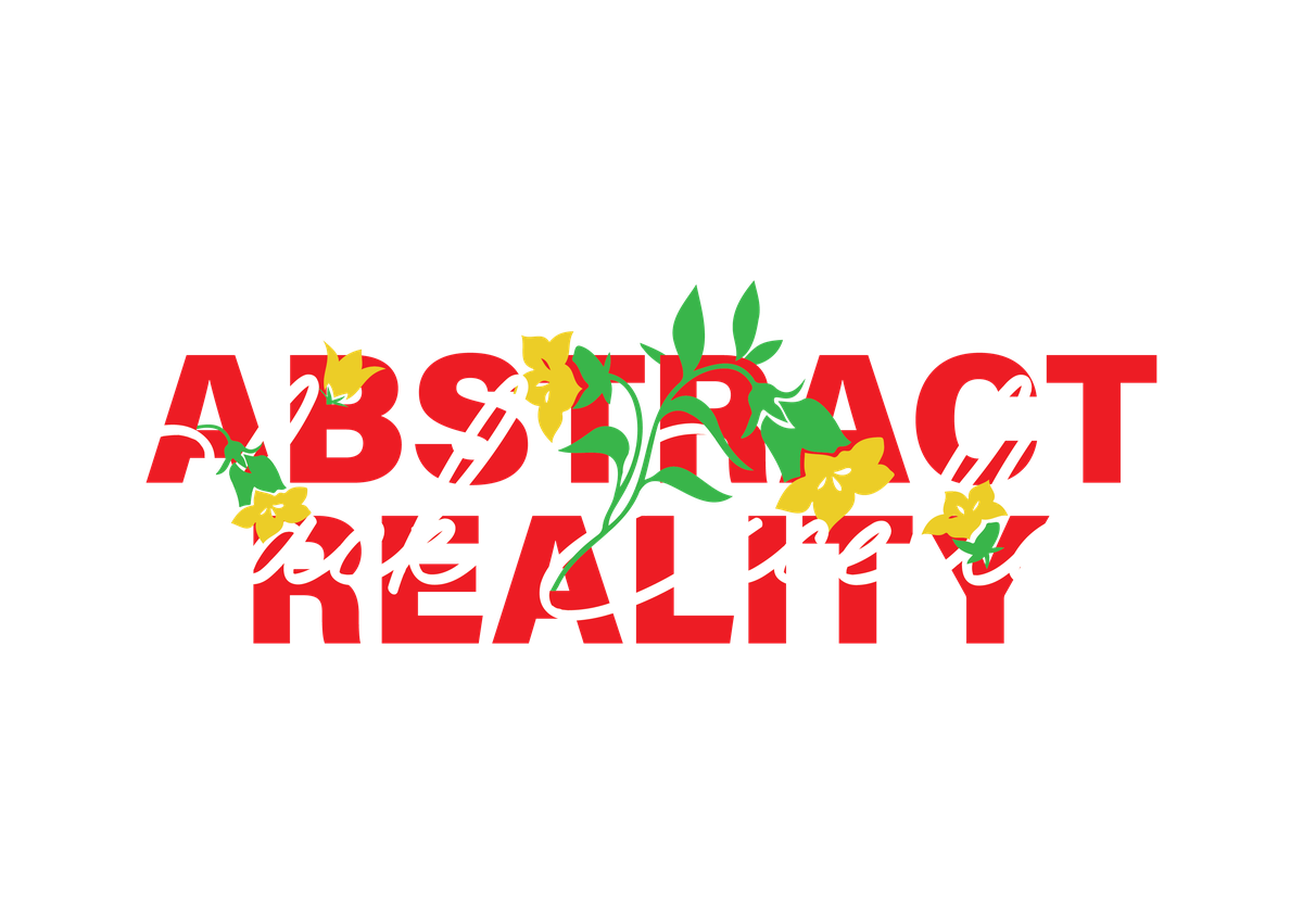 Abstract Reality — Black Excellence back print
